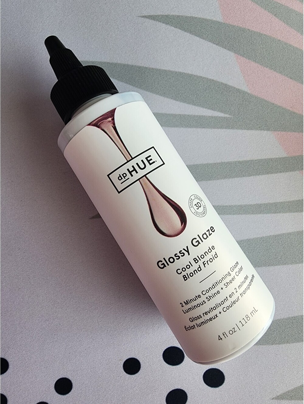 dpHUE Glossy Glaze Cool Blonde 4 fl oz Conditioning Hair Glaze